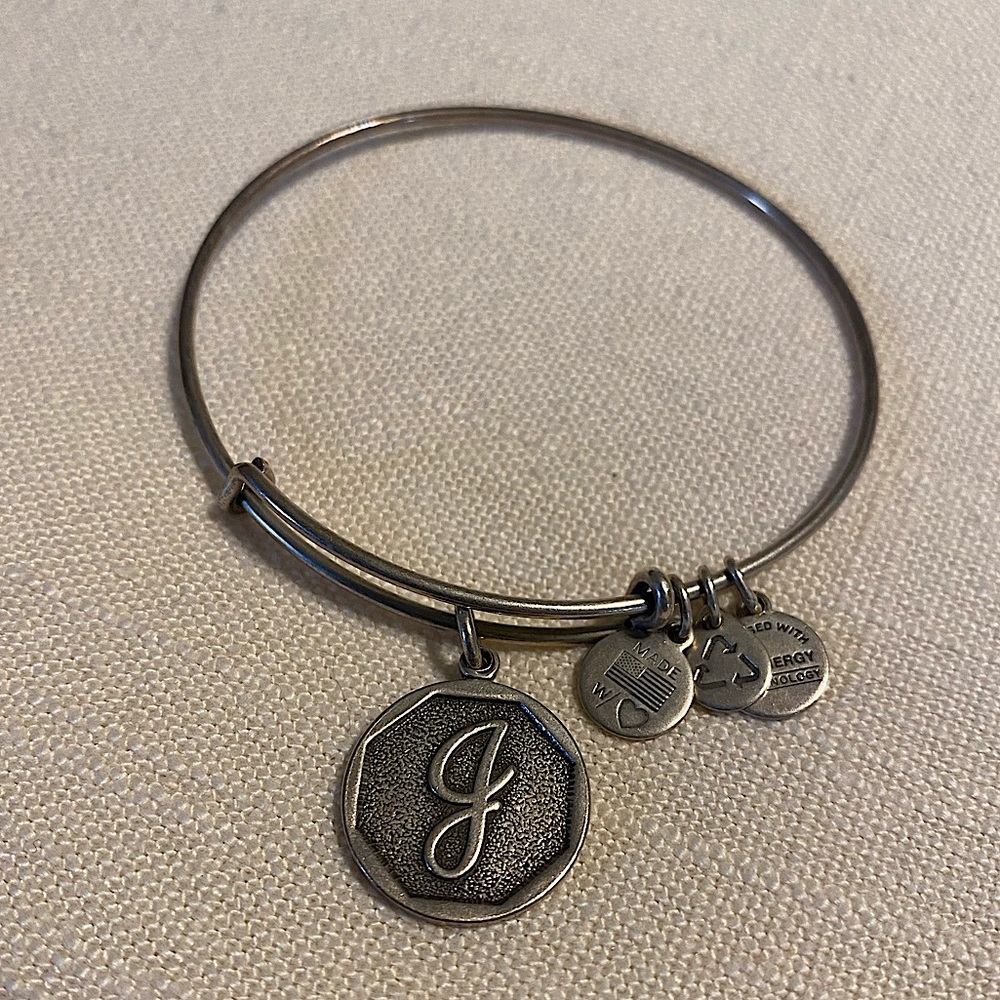 Alex & Ani “J” Bracelet